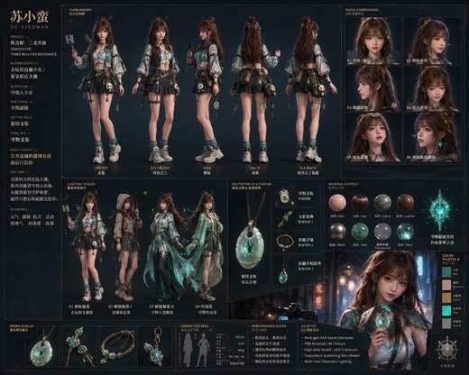 時代の鏡 キャラクターボード